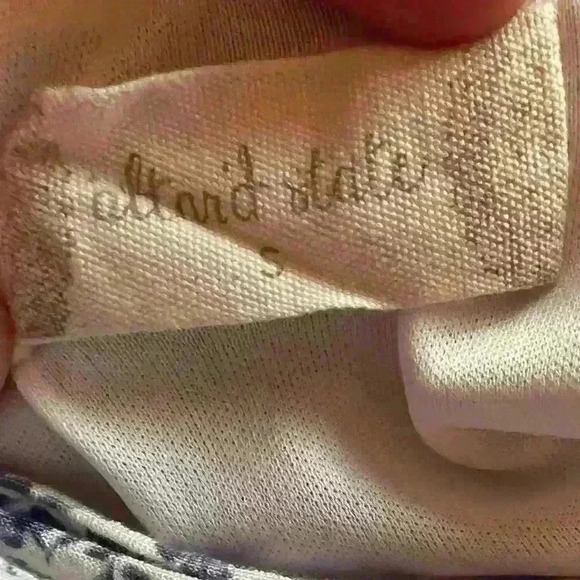 Altar’d State violet floral patterns on white Size small dress - Picture 5 of 6